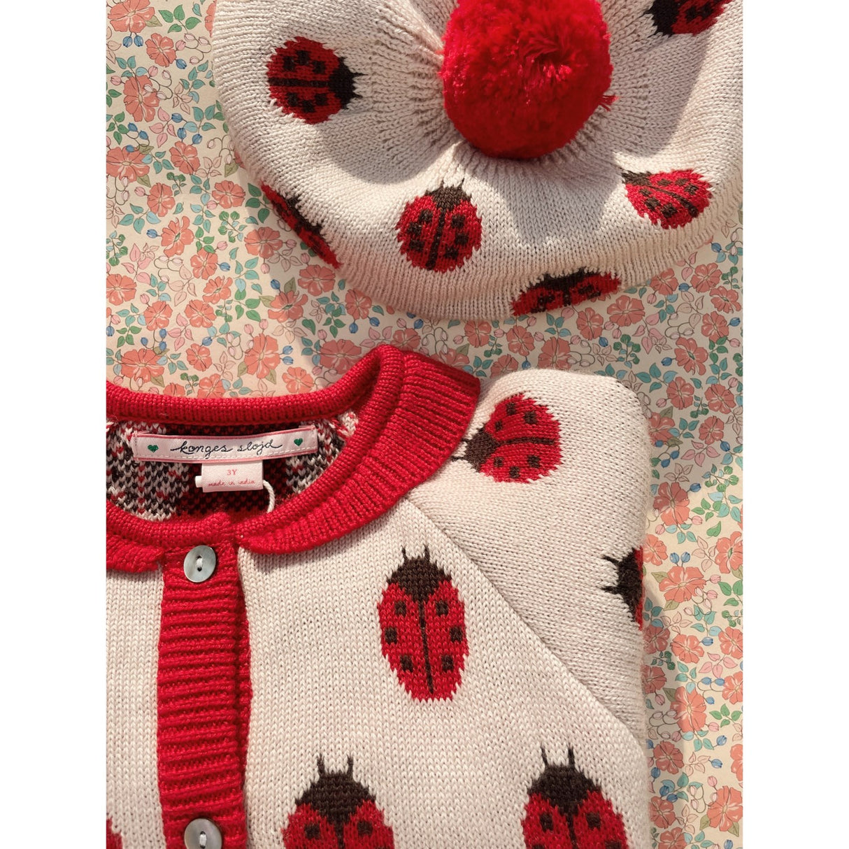 Konges Sløjd Ladybug Belou Knit Cardigan