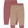 Mikk-Line Rose Brown 2-Pakning Legging