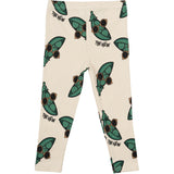 THE NEW Siblings White Swan AOP Nevi Rib Leggings