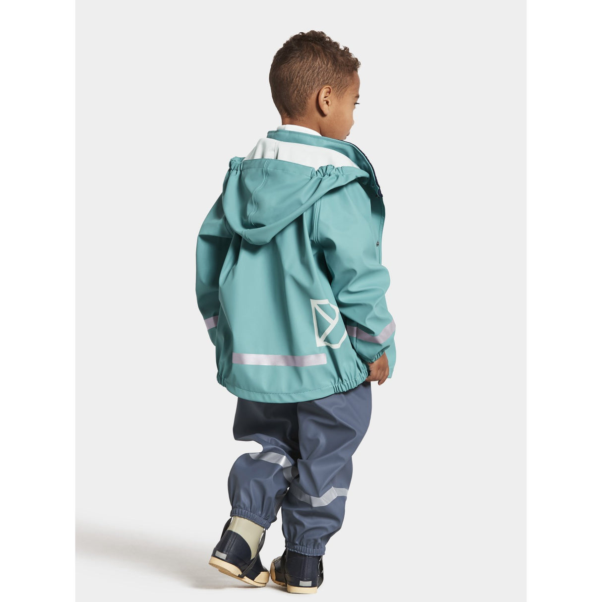 Didriksons Turquoise Aqua Slaskeman Kids Sett