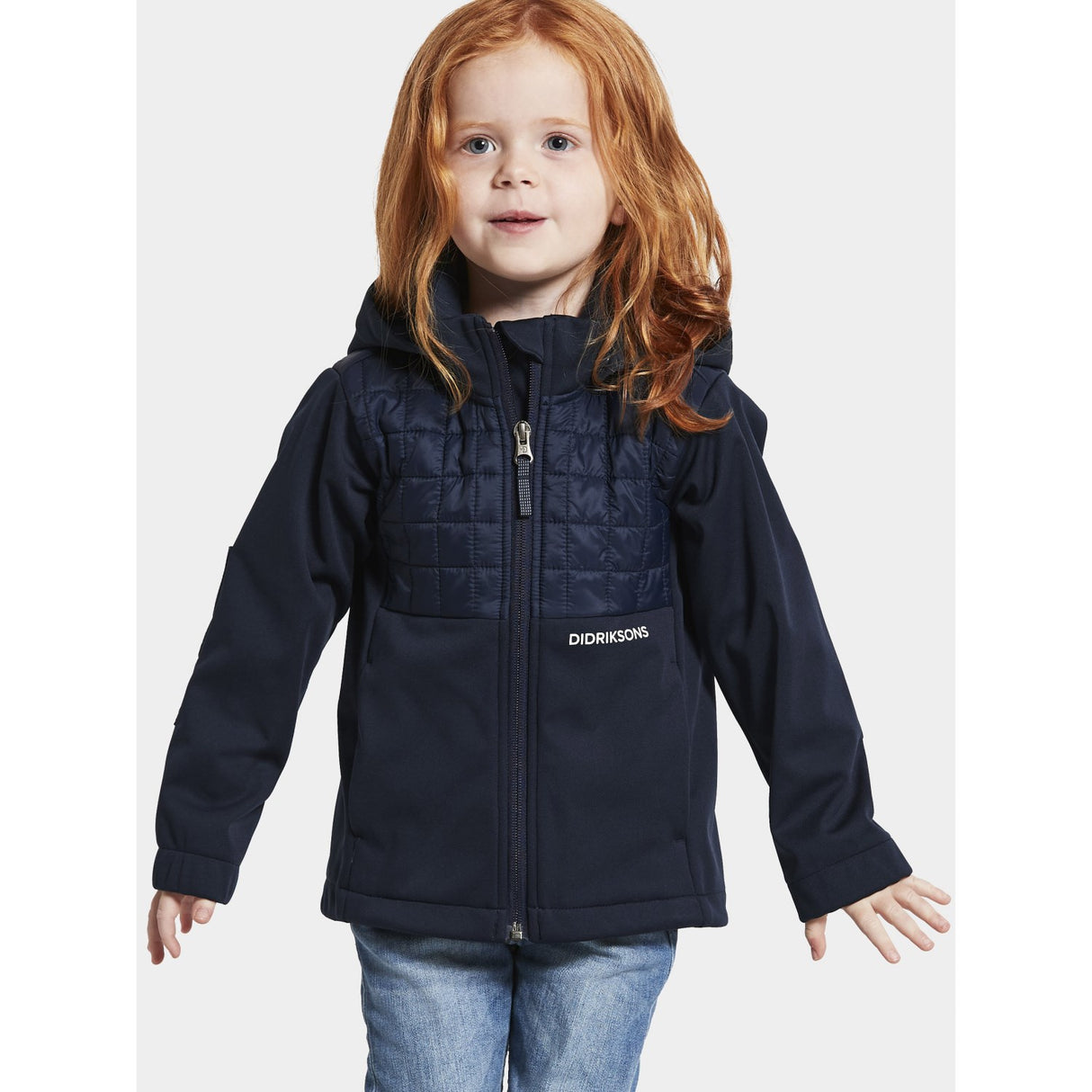 Didriksons Navy Briska Kids Jakke