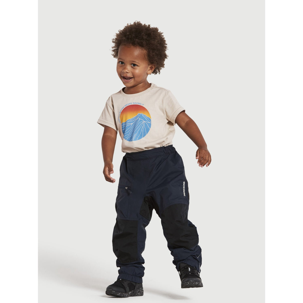 Didriksons Navy Dusk Kids Bukser