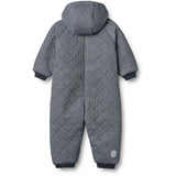 Wheat Ink Stripe Thermo Kjole Cuddle