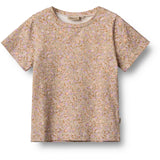 Wheat Lilac Flower Meadow T-Skjorte S/S Manna