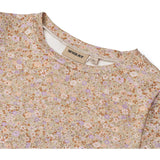 Wheat Lilac Flower Meadow T-Skjorte S/S Manna