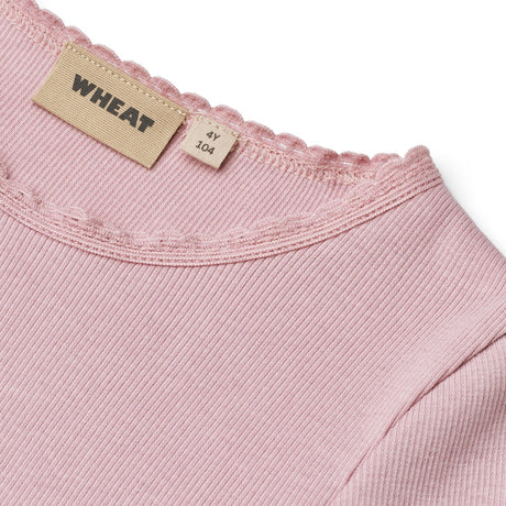Wheat Lavender Mist Rib T-Skjorte L/S Reese