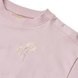 Wheat Lavender Mist Collegegenser L/S Embroidery Eliza