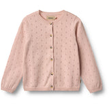 Wheat Powder Strikk Cardigan Maia