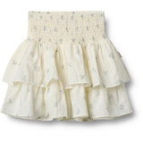 Wheat Blue Flowers Skjørt Hilary