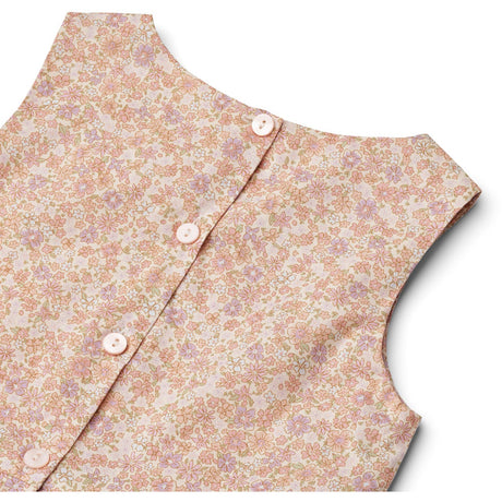 Wheat Lilac Flowers Kjole Thelma