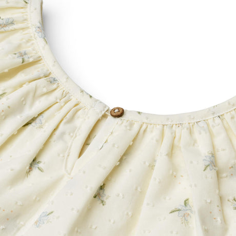 Wheat Blue Flowers Kjole Bitten