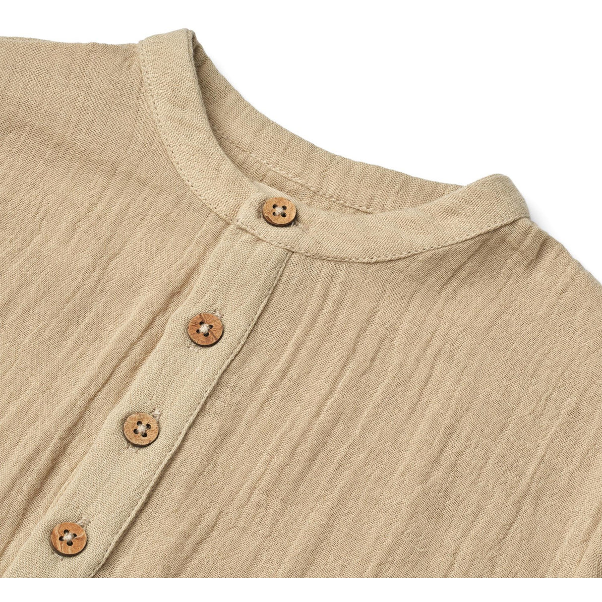 Wheat Soft Sand Skjorte S/S Svend