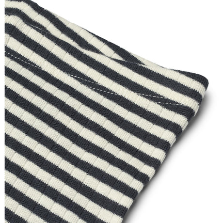 Wheat Navy Rib Stripe Jersey Leggings Jules