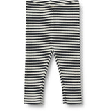 Wheat Navy Rib Stripe Jersey Leggings Jules