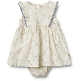 Wheat Ivory Checked Flowers Bodykjole Lace Sofia