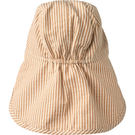Wheat Caramel Stripe Sunhat Albert