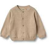 Wheat Soft Sand Strikk Cardigan Bjørn