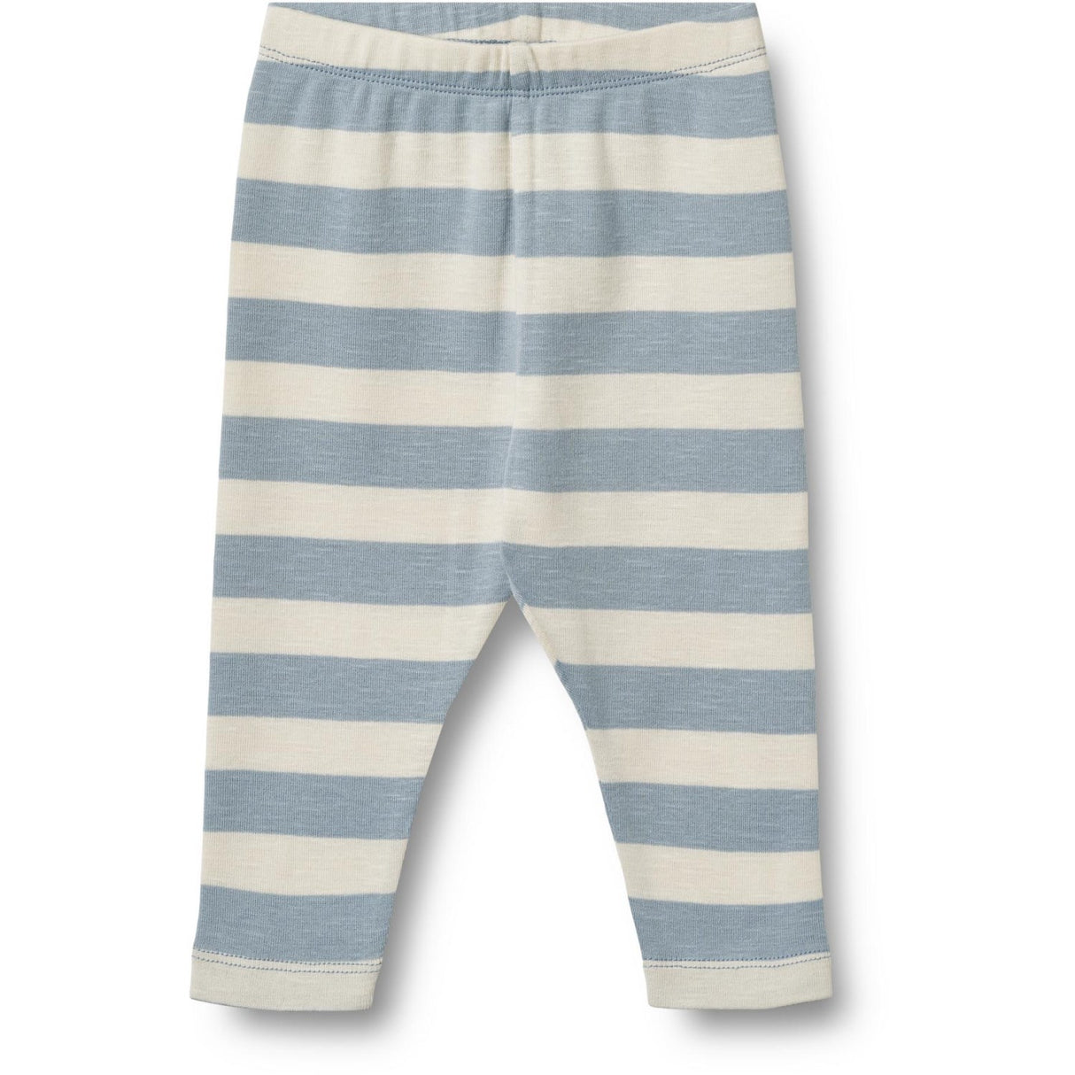 Wheat Calm Blue Stripe Jersey Leggings Silas