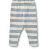 Wheat Calm Blue Stripe Jersey Leggings Silas