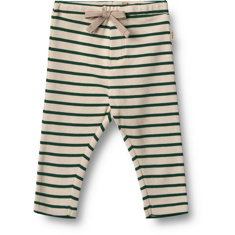 Wheat Green Stripe Jersey Bukser Manfred