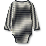 Wheat Navy Rib Stripe Body L/S Berti