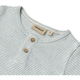 Wheat Blue Stripe Buksedrakt S/S Alfred