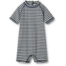 Wheat Blue Stripe Badedrakt S/S Cas