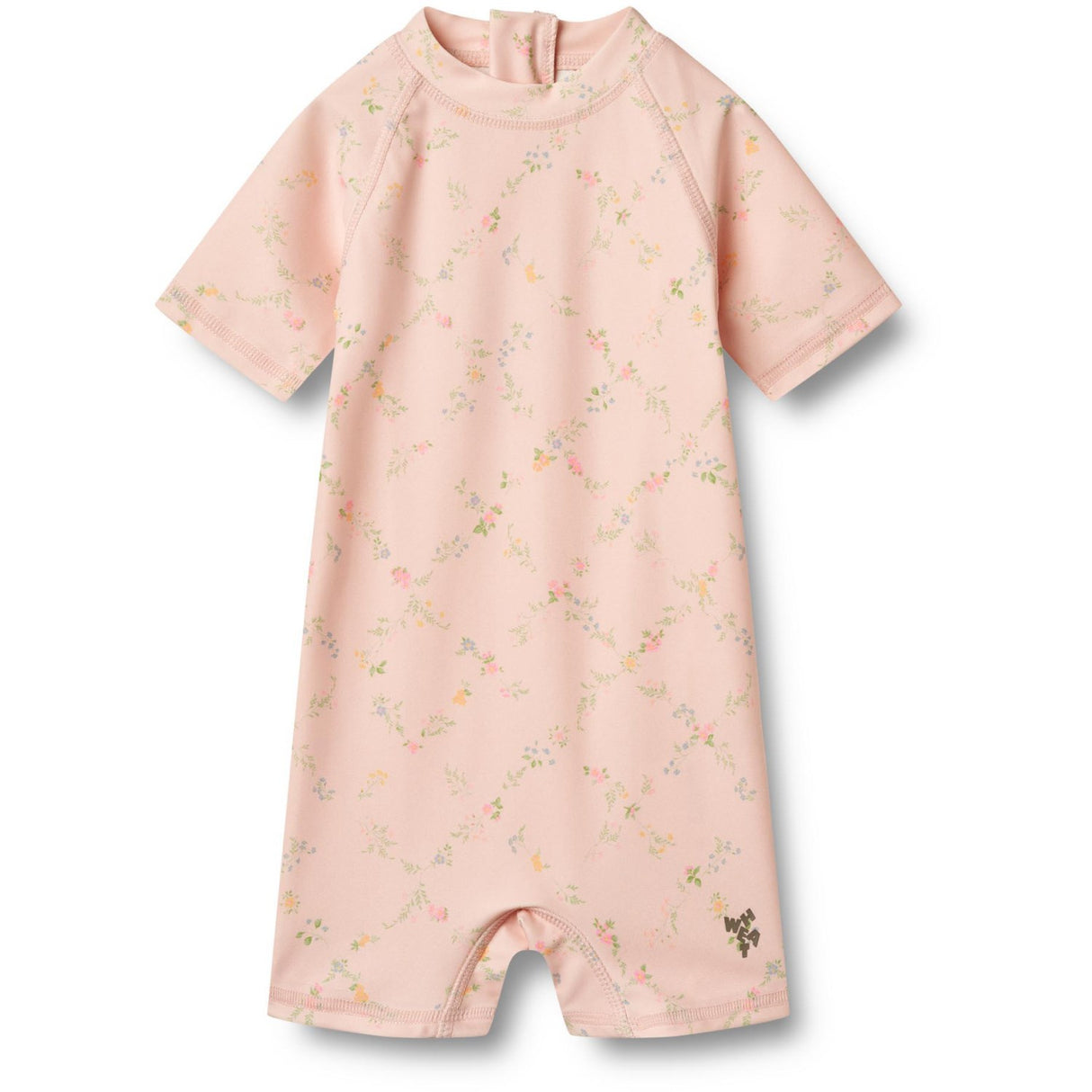 Wheat Powder Checked Flowers Badedrakt S/S Cas