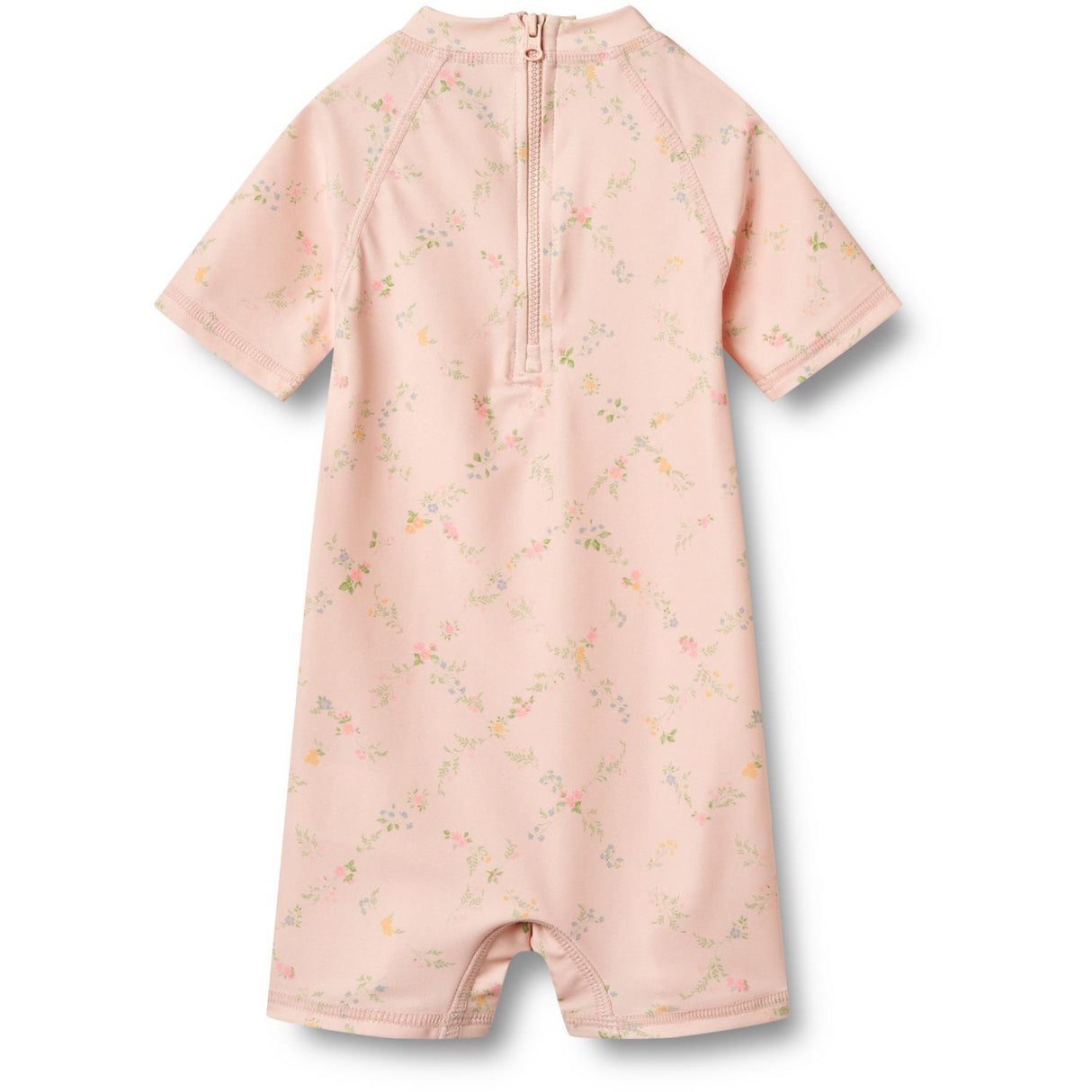 Wheat Powder Checked Flowers Badedrakt S/S Cas