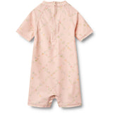 Wheat Powder Checked Flowers Badedrakt S/S Cas