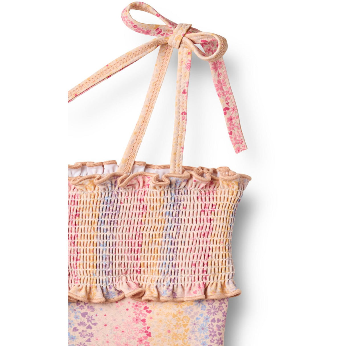 Wheat Multi Rainbow Badedrakt Selma