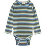 Petit Piao Allure Blue Multi Stripe Body L/S Modal Multi Striped