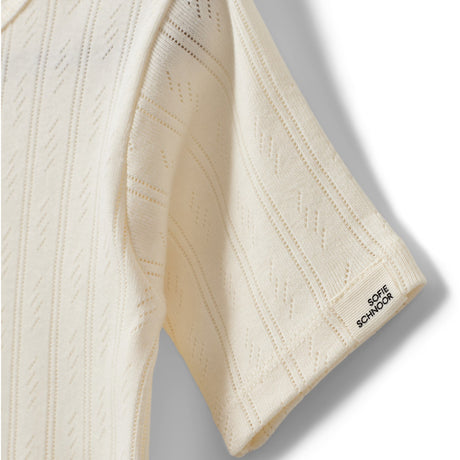 Sofie Schnoor Off White Pipersk T-Skjorte