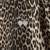 Sofie Schnoor Light Brown Leopard Kjole