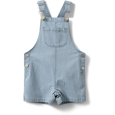 Sofie Schnoor Blue Denim Stripe Dereksb Overalls