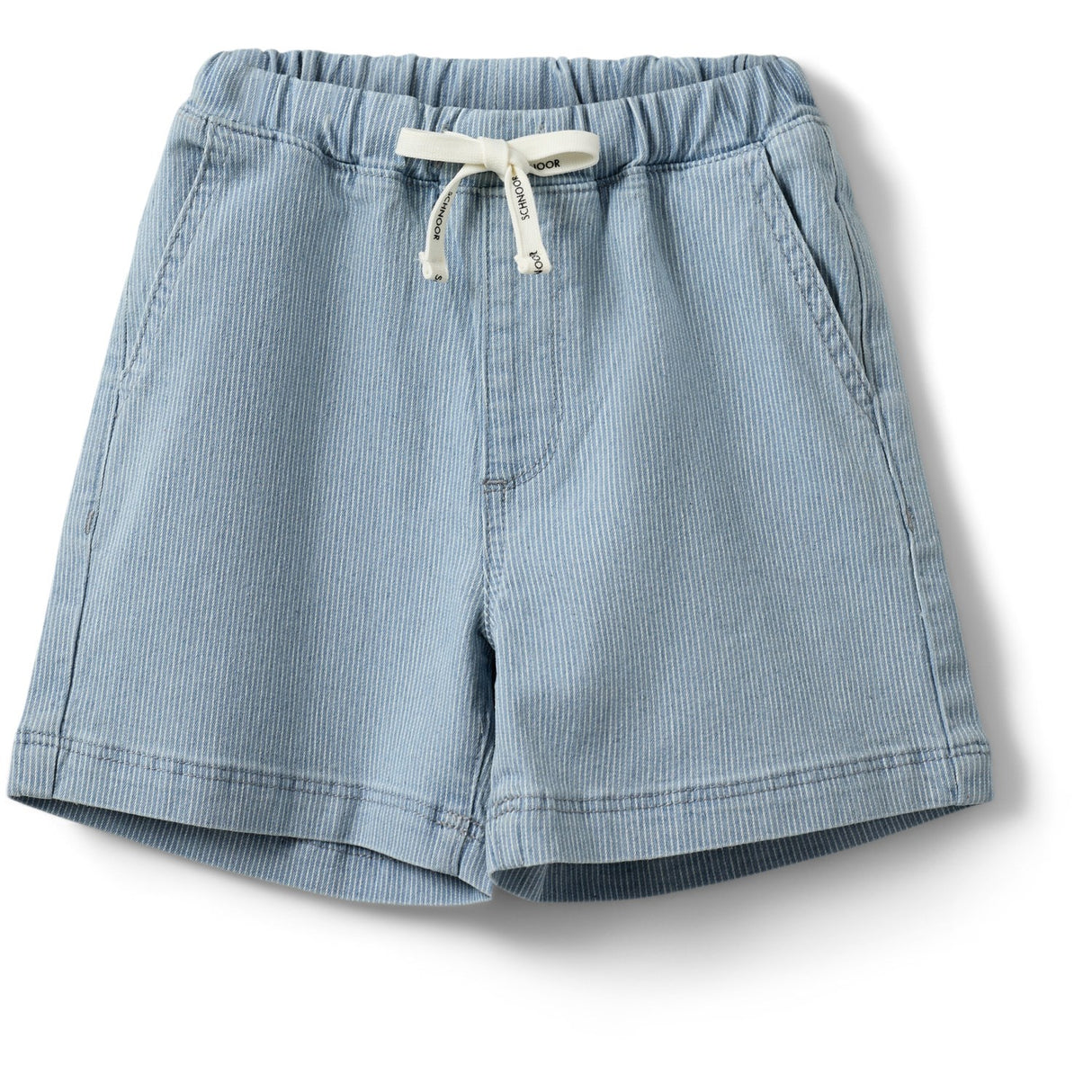 Sofie Schnoor Blue Denim Stripe Stormsk Shorts