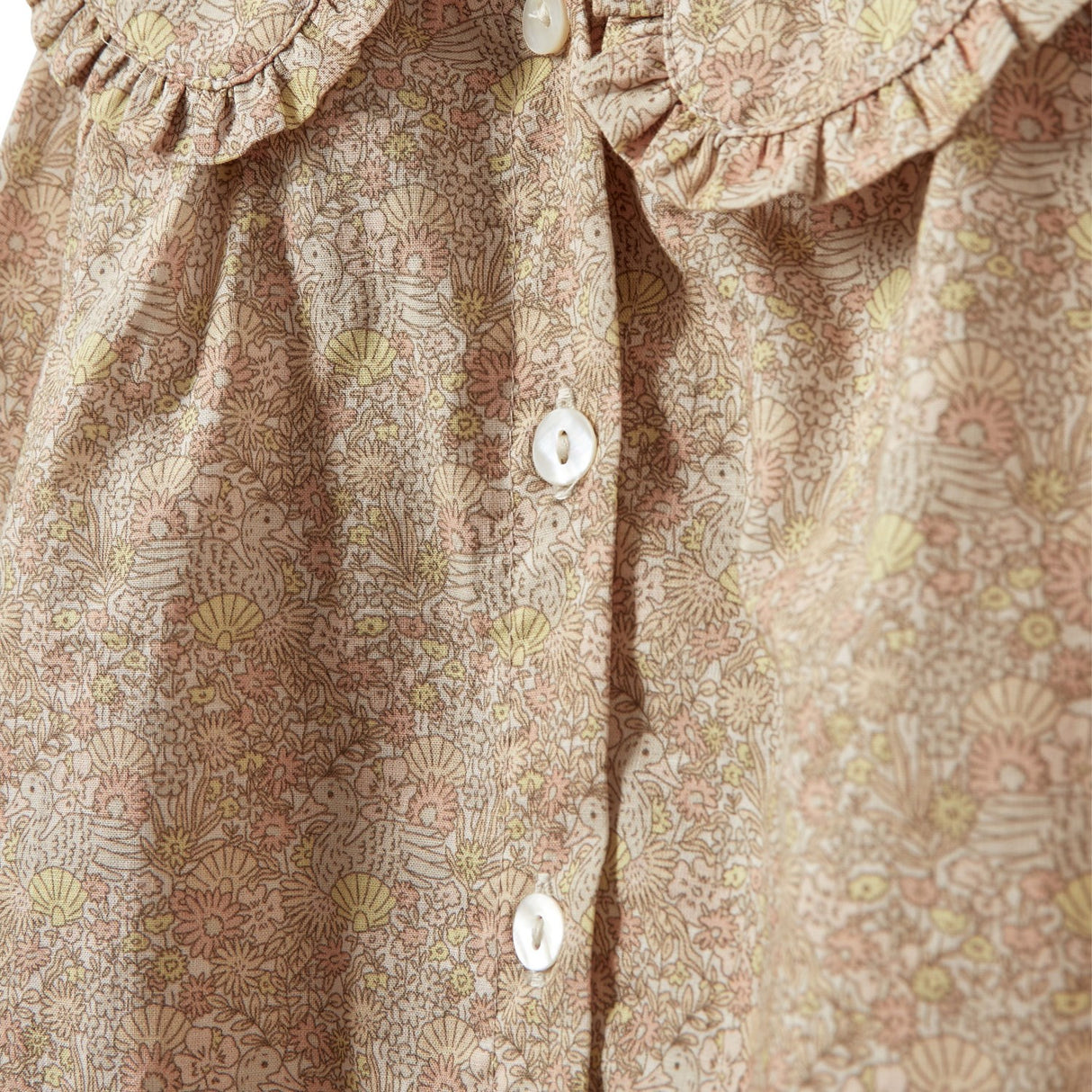 Sofie Schnoor Rose W Yellow Ingasb Bluse