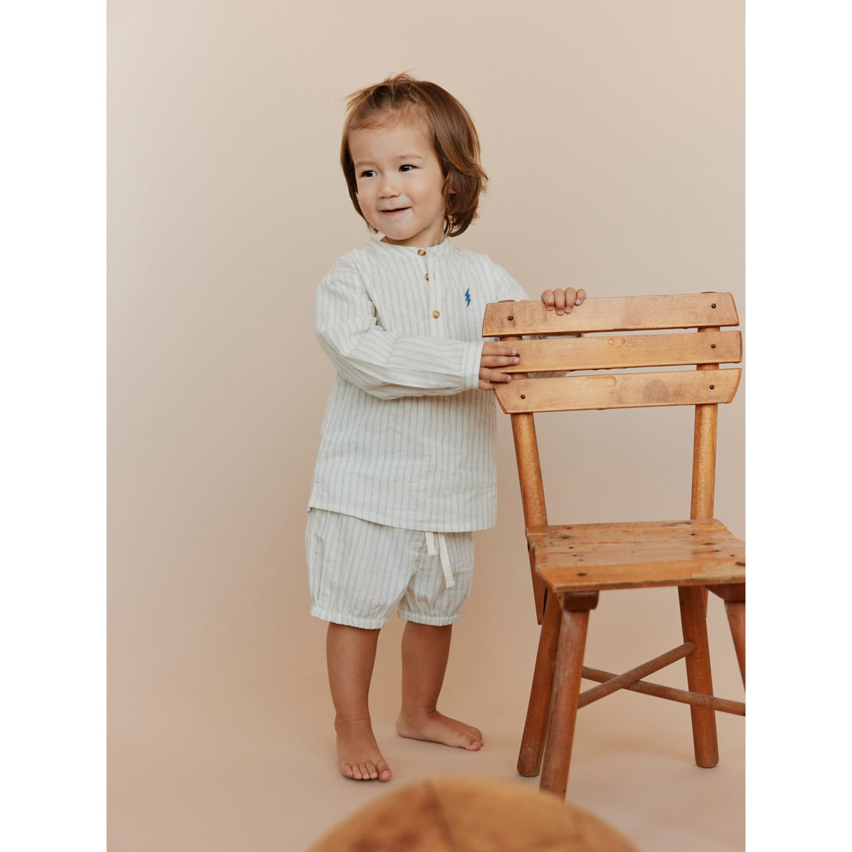 Sofie Schnoor Blue Striped Prestonsb Skjorte