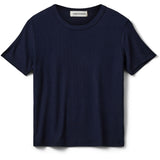 Sofie Schnoor Navy Nataliasy Rib T-Skjorte