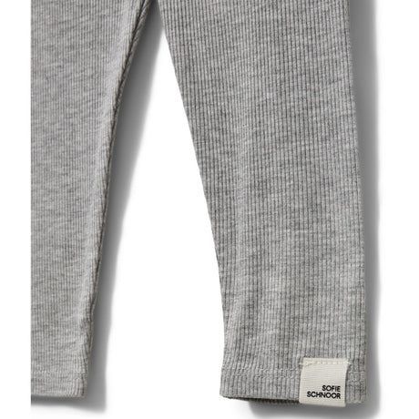 Sofie Schnoor Grey Mel Nalinesb Leggings
