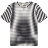 Sofie Schnoor Black Striped Nataliasy Rib T-Skjorte