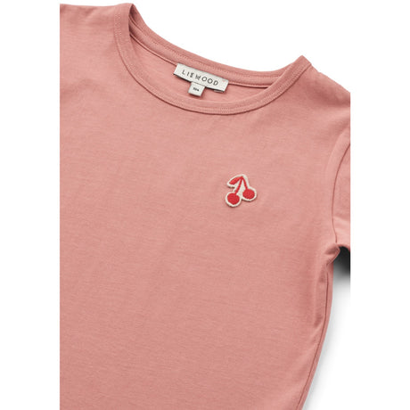 LIEWOOD Dusty Raspberry Apia Shortsleeve T-Skjorte