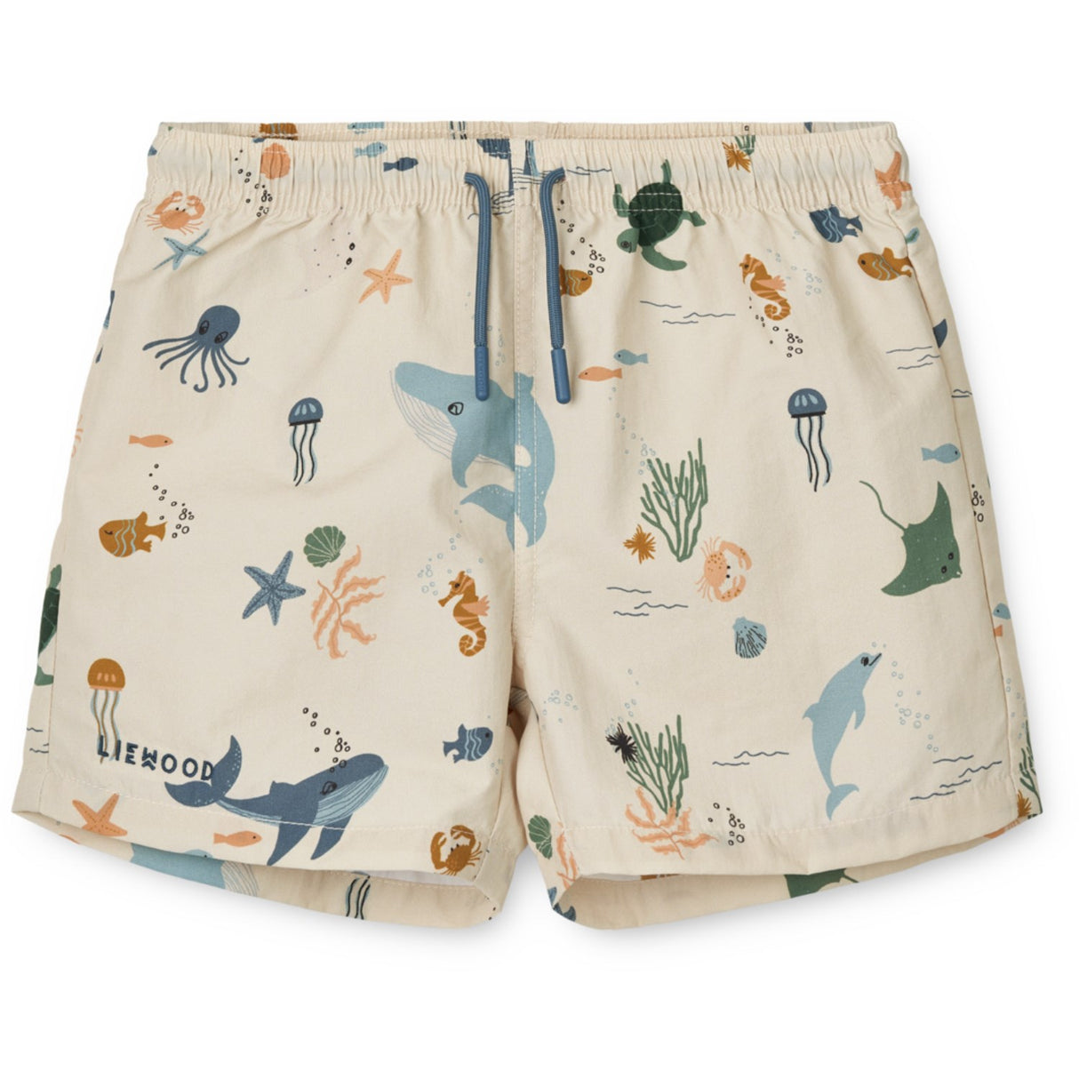 LIEWOOD Sea Creature / Sandy Aiden Printed Badeshorts