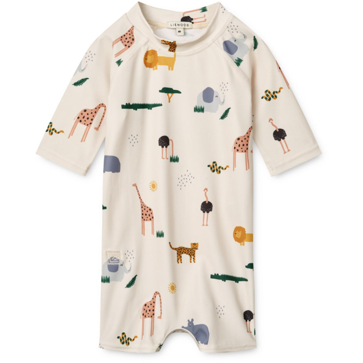 LIEWOOD Safari Sandy Mix Thor Baby Swim Buksedrakt