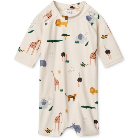 LIEWOOD Safari Sandy Mix Thor Baby Swim Buksedrakt