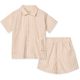 LIEWOOD Y/D Stripe Sorbet Rose / Creme De La Creme Leona Stripe Sett