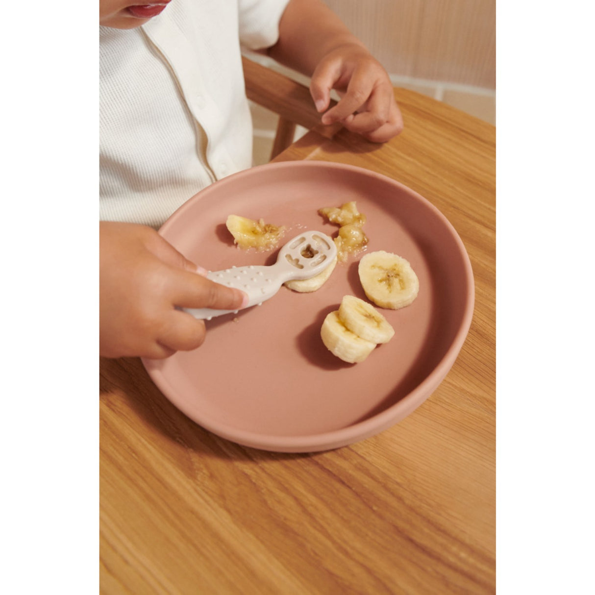 LIEWOOD Whale Blue Multi Mix Caelia Baby Learning Skje 4-Pakke