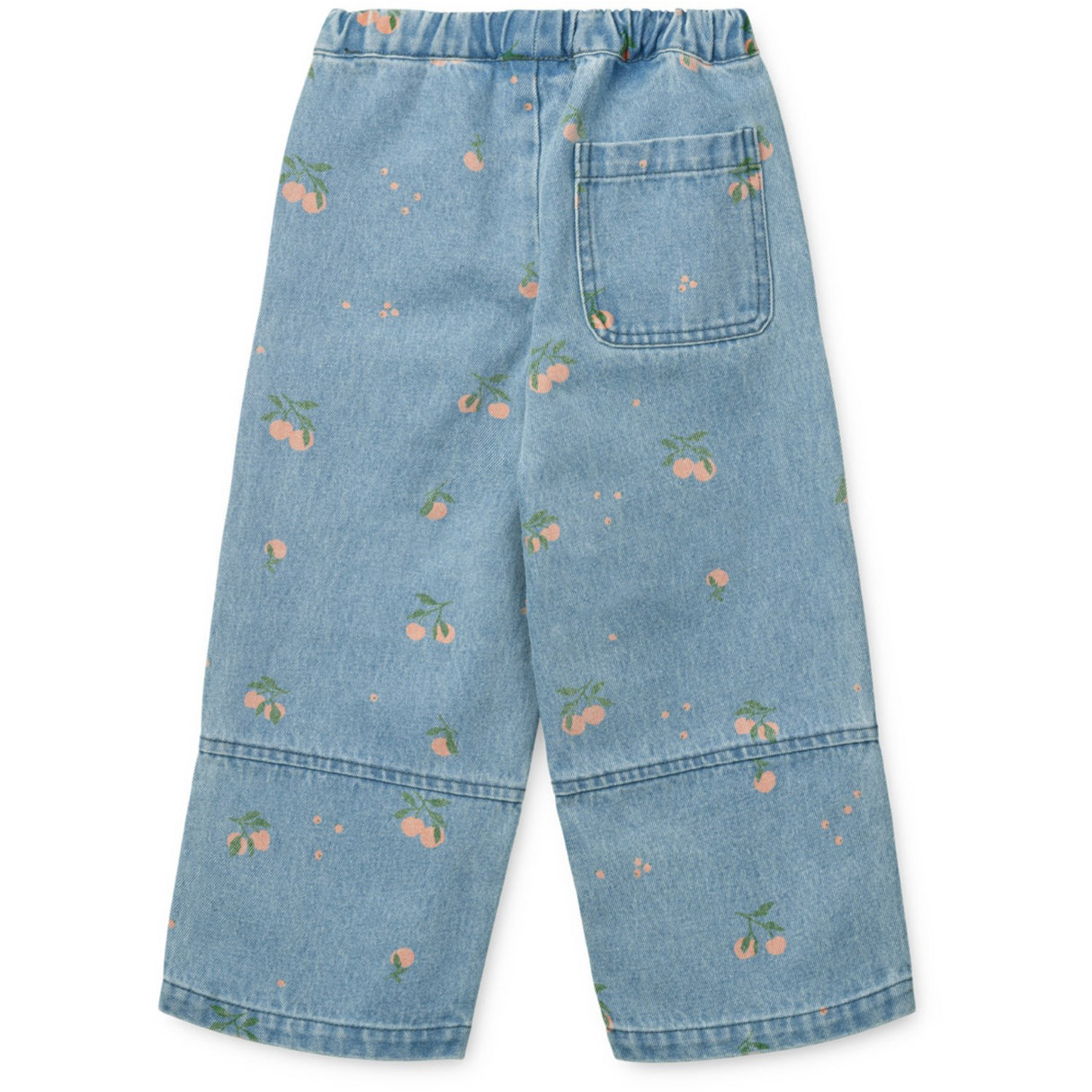 LIEWOOD Peach / Lys Blue Denim Cesar Printed Denim Bukser