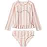 LIEWOOD Y/D Stripe Sorbet Rose / Creme De La Creme Dagny Swim Sett