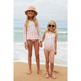 LIEWOOD Y/D Stripe Sorbet Rose / Creme De La Creme Dagny Swim Sett
